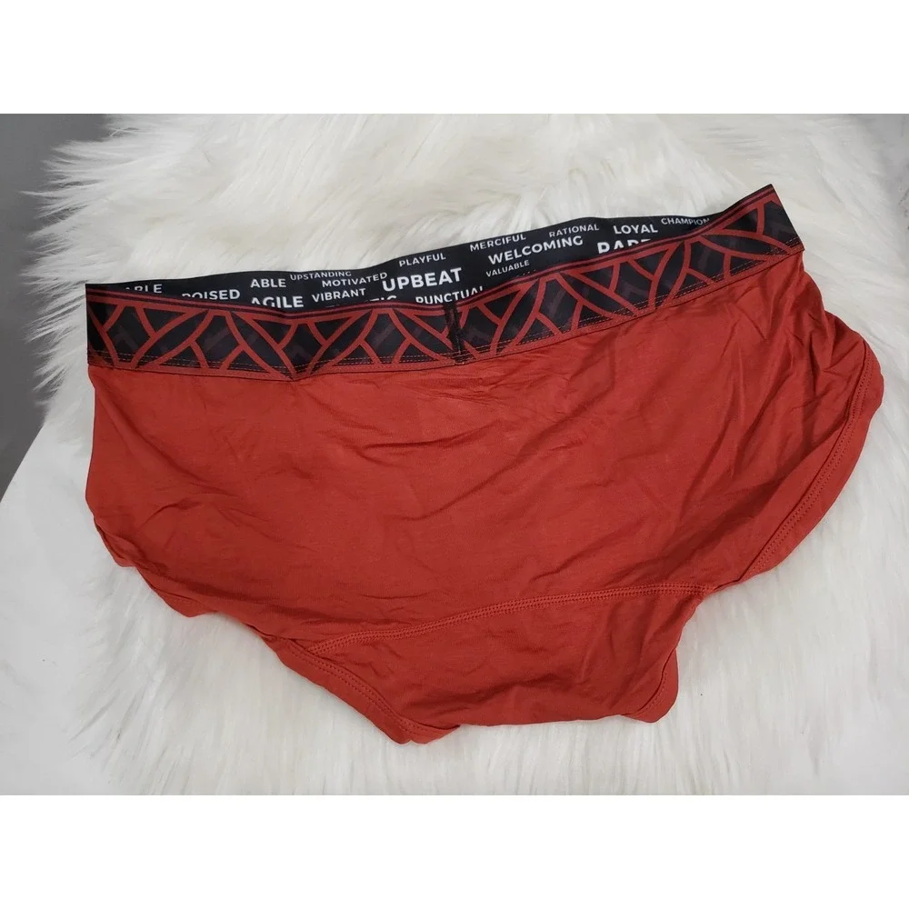 NEW LARGE Krakatoa Men's Briefs PINATUBO LAVA RED